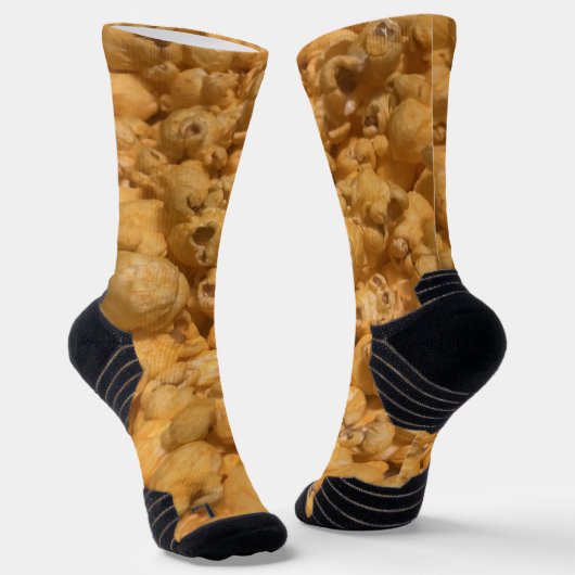 Popcorn Socken (Gewinkelt)