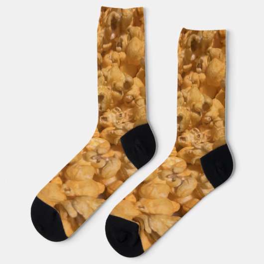 Popcorn Socken (Linkes Detail)