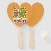 Popcorn & Soda Duo – Movie Night Vibes Fächer (Vorne und Hinten)