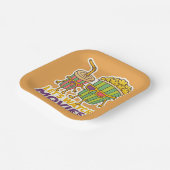 Popcorn & Soda Duo – Movie Night Vibes Pappteller (Gewinkelt)