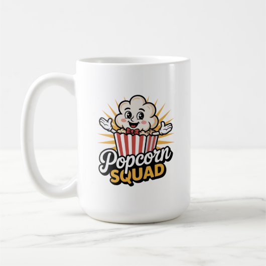 Popcorn Squad Kaffeetasse (Links)