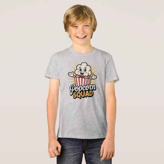 Popcorn Squad Tri-Blend Shirt (Vorderseite voll)