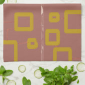 Popcorn Squares Rectangle Küchentuch (Gefaltet)