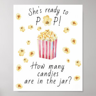 Popcorn - Stellen Sie sich vor, wie viele Bonbons  Poster