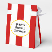 Popcorn-Stilistik Geschenkschachtel (Rückseite)