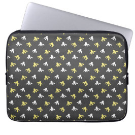 Popcorn Tablet Case (Dark Gray & Butter Yellow)
