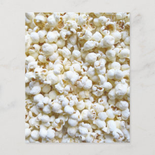 Popcorn-Textur-Fotografie Flyer