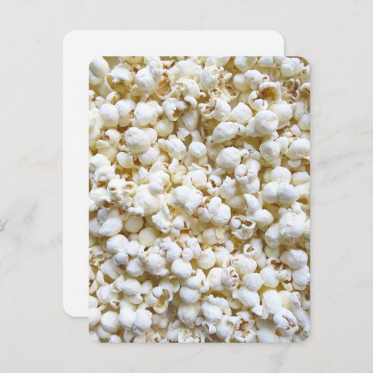 Popcorn Texture Fotografy (Vorne/Hinten)