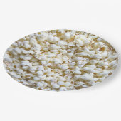 Popcorn Texture Fotografy Decor Pappteller (Schrägansicht)