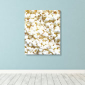 Popcorn Texture Fotografy Helle Dekoration Leinwanddruck (Insitu (Holzboden))