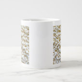Popcorn Texture Fotografy Jumbo-Tasse (Vorderseite)