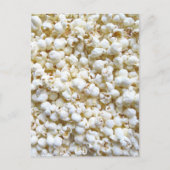 Popcorn Texture Fotografy Postkarte (Vorderseite)