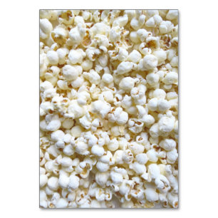 Popcorn Texture Fotografy Tischnummer