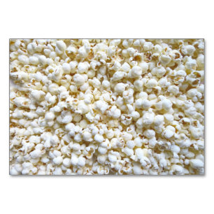 Popcorn Texture Fotografy Tischnummer