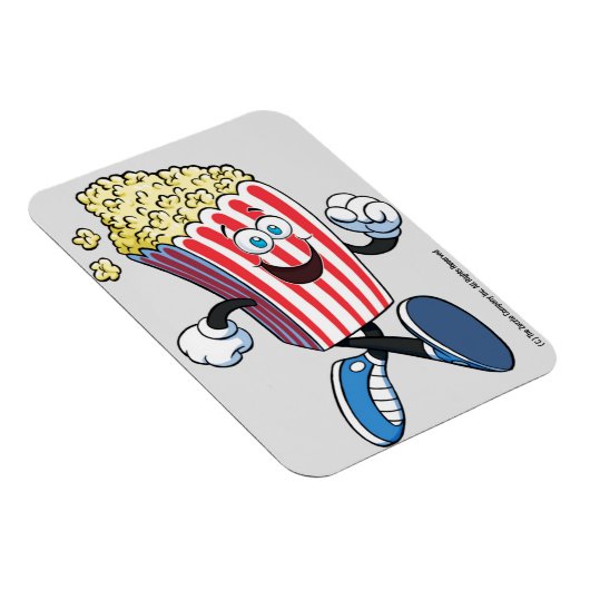 "Popcorn-Typ!" Flexible Magnet (Rechte Seite)