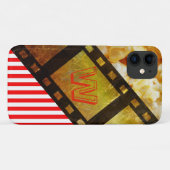 Popcorn und Filmmaterial Case-Mate iPhone Hülle (Rückseite (Horizontal))