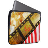 Popcorn- und Filmrollen-Film 13"-Laptop-Hülle Laptopschutzhülle (Vorne Rechts)