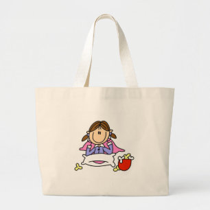 Popcorn-und Pyjama-Tasche Jumbo Stoffbeutel