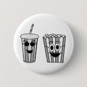 Popcorn und Soda Button (Vorderseite)