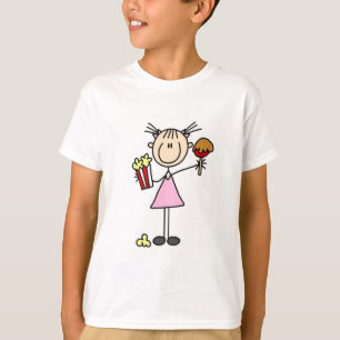 Popcorn-und Zuckerwatte-T-Shirts und Geschenke T-Shirt