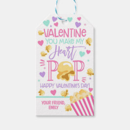 Popcorn Valentine Sie machen mein Herz POP Gefältm Geschenkanhänger