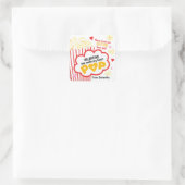 Popcorn Valentine's Day Stickers for Kids (Tasche)