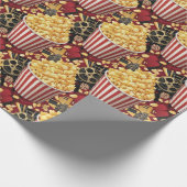 Popcorn-Verpackungspapier Geschenkpapier (Ecke)