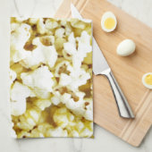 Popcorn-Verrücktheit Küchentuch (Viertel Falte)