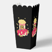 Popcorn Vintage Retro Funny Geschenkschachtel (Rückseite)