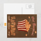 Popcorn Vintage und Postkarte 2 (Vorne/Hinten)