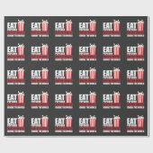 Popcorn Watch Movie Ignorieren Sie das Weltkinema Geschenkpapier (Flach)