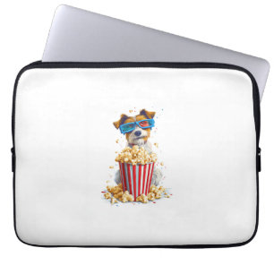Popcorn-Welpe � Kinonacht-Hund Laptopschutzhülle