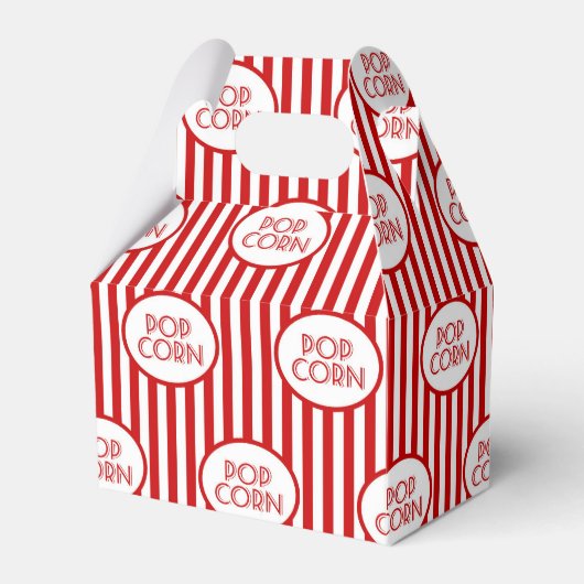 Popcorn Wort art Party Spaß Gunst Box Geschenkschachtel (Vorderseite)