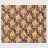 Popcorn Wrapping Paper Geschenkpapier (Flach)