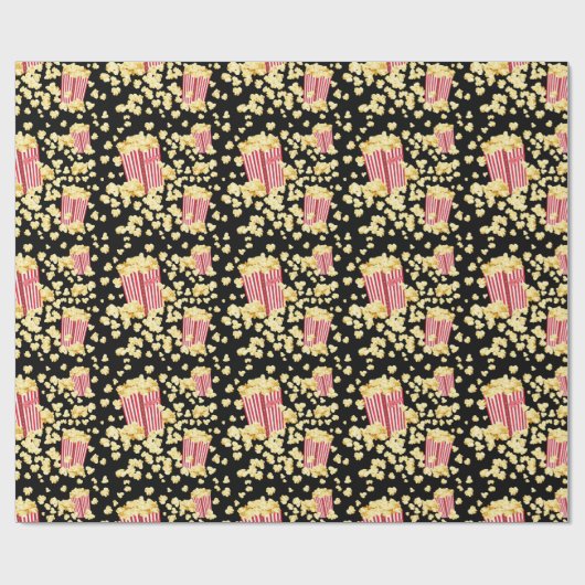 Popcorn Wrapping Paper Geschenkpapier (Flach)