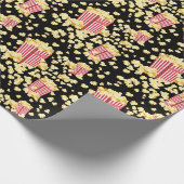 Popcorn Wrapping Paper Geschenkpapier (Ecke)