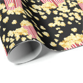 Popcorn Wrapping Paper Geschenkpapier (Rolleneckpunkt)