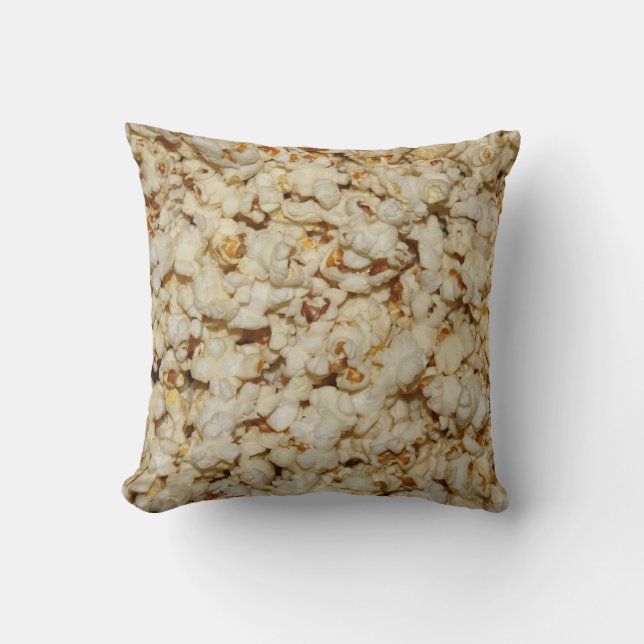 Popcornbeschaffenheit Kissen (Vorderseite)