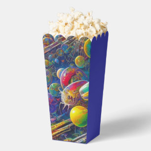 Popcornboxen für Weltraumrennen Geschenkschachtel
