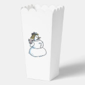 Popcornboxen von Snowwoman Geschenkschachtel (Vorderseite)