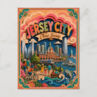 PopCut States Jersey City New Jersey Papierkunst