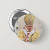 Pope Benedict XVI Poster Button (Vorne & Hinten)