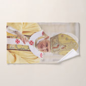 Pope Benedict XVI T - Shirt Badhandtuch Set (Handtuch)