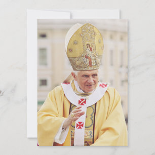 Pope Benedict XVI T - Shirt Feiertagskarte