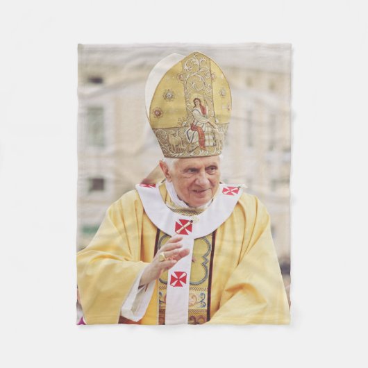 Pope Benedict XVI T - Shirt Fleecedecke (Vorderseite)