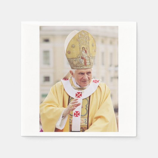 Pope Benedict XVI T - Shirt Serviette (Vorderseite)