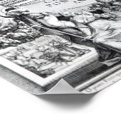 Pope Clement VIII., umgeben Poster (Ecke)