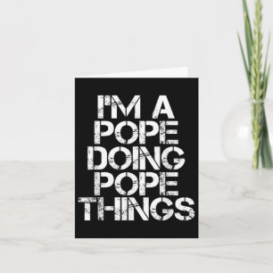Pope Funny Familiennamen Tree Geburtstag Wiederseh Karte