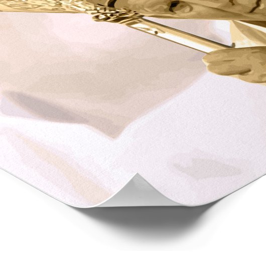 Pope John Paul II Collage Leinwand Poster (Ecke)