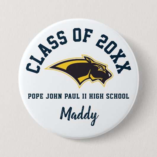 Pope John Paul Ii High School Button Logo (Vorderseite)